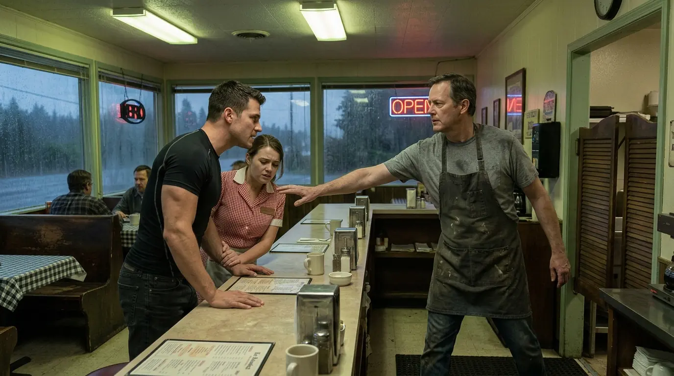 The Local Fighter Cornered the Quiet Cook — Then the Cook Locked the Door Behind Them