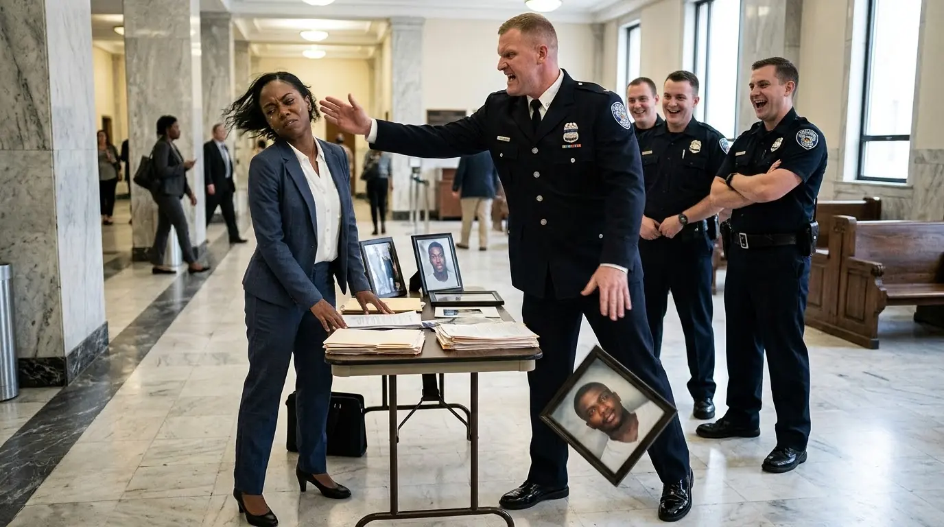 Cop Slapped a Black MP in Court — 3 Seconds Later, He Was Knocked Out Cold