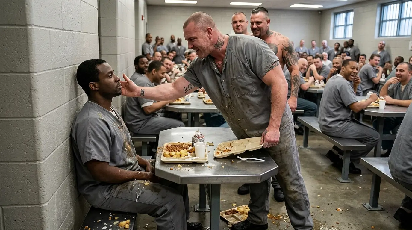 The Prison Bully Humiliated the Quiet Black Inmate — Then He Made One Mistake