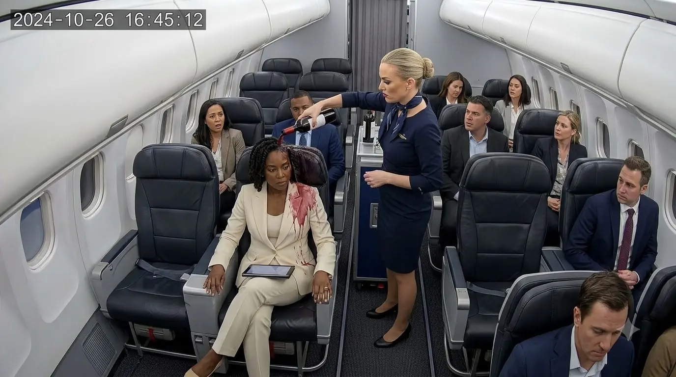 Flight Attendant Poured Wine on a Black CEO — Then She Saw the Airline Board Badge