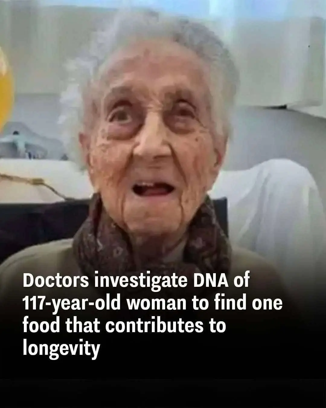 Amazing Doctors investigate DNA of 117-year-old woman to find one food that contributes to longevity