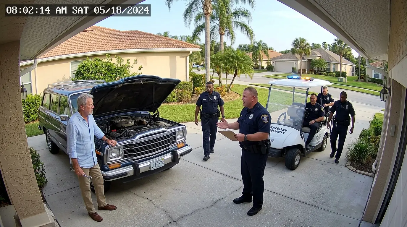 Fake HOA Cops Beat Me On My Own Lawn — They Didn't Know My FBI Team Was Already Recording It All