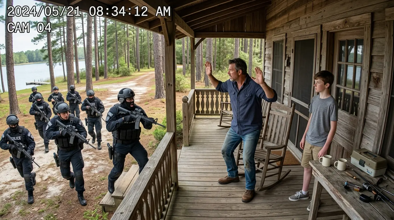 HOA Karen Called Cops on My Cabin — Freezes When She Learns Her Husband Reports to Me