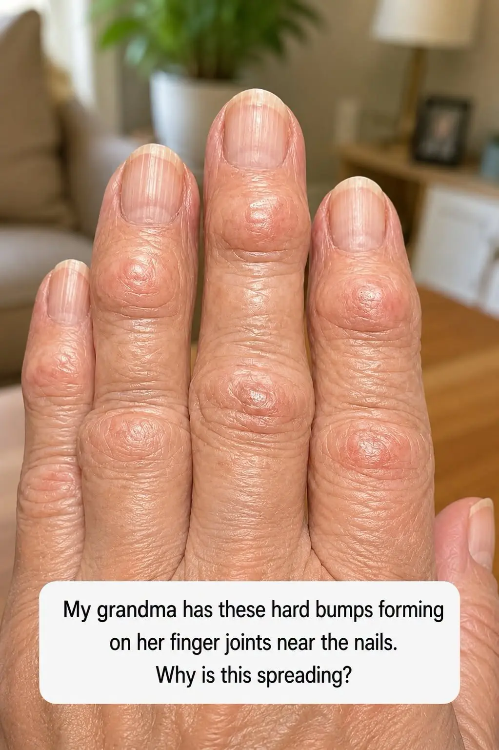 Hard Bumps on Your Finger Joints