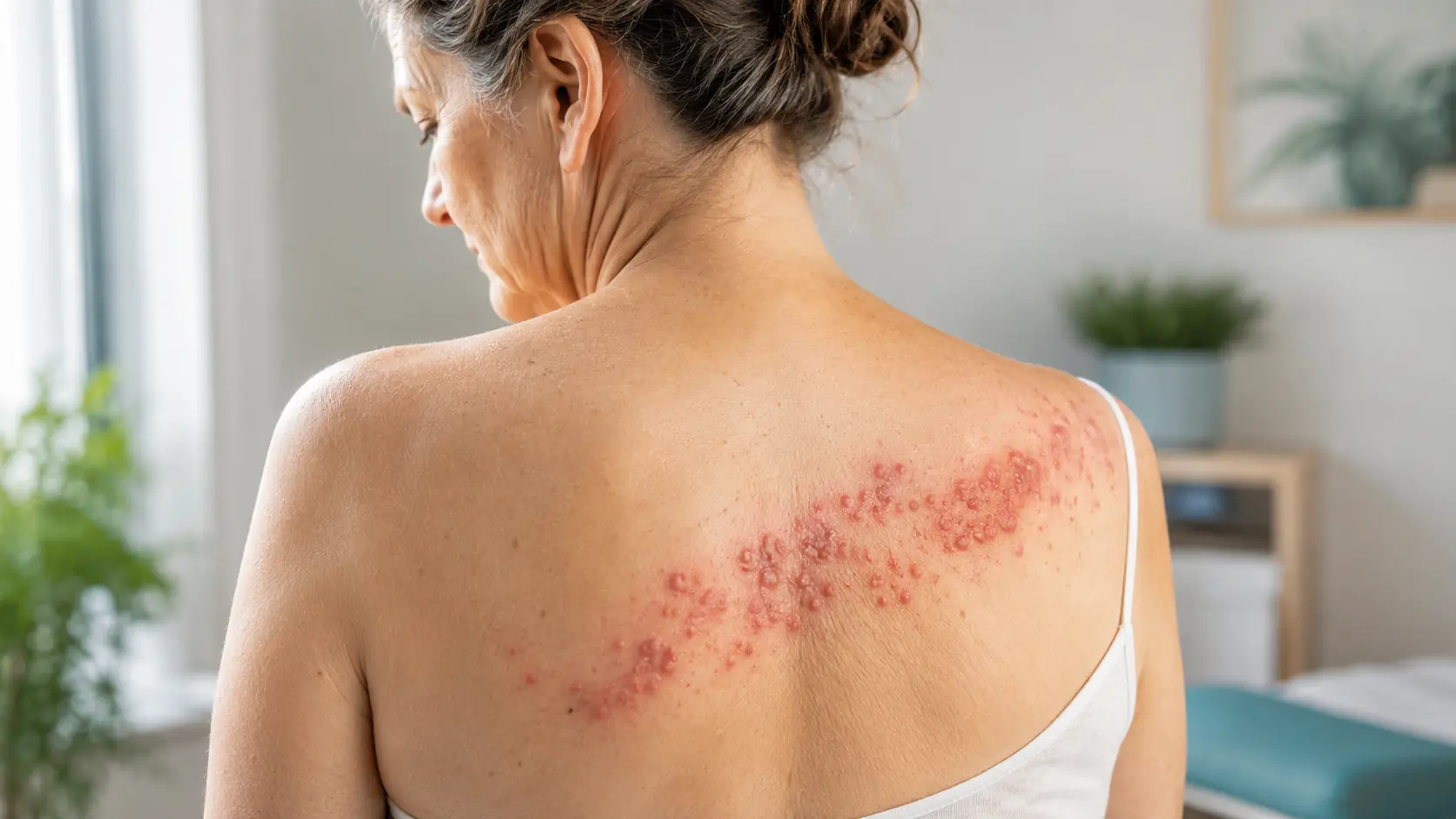 Painful Blisters on One Side of the Back? It Could Be Shingles