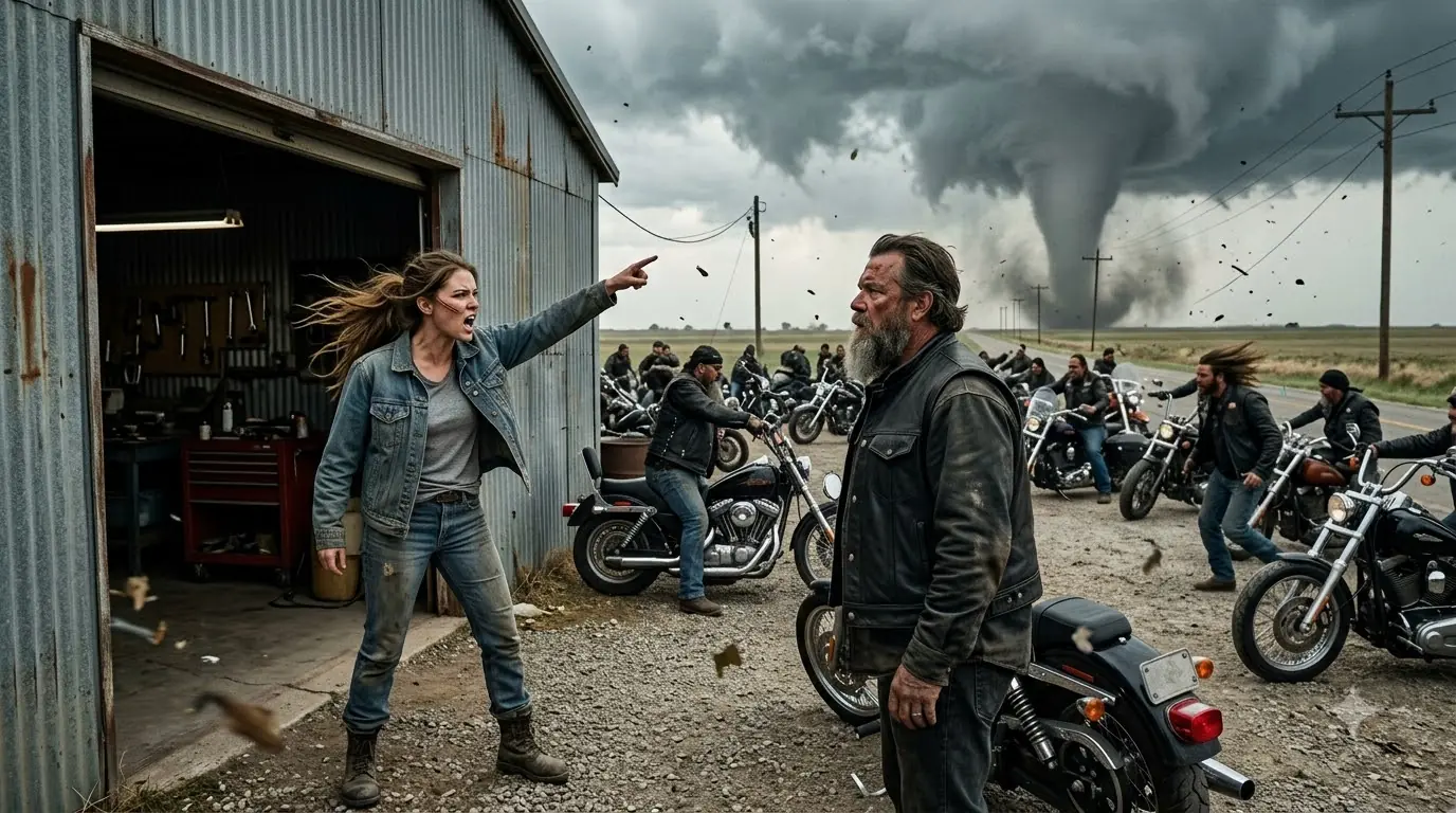 She Saved 27 Bikers From a Huge Tornado — Then 1,680 Hells Angels Came to Repay Her