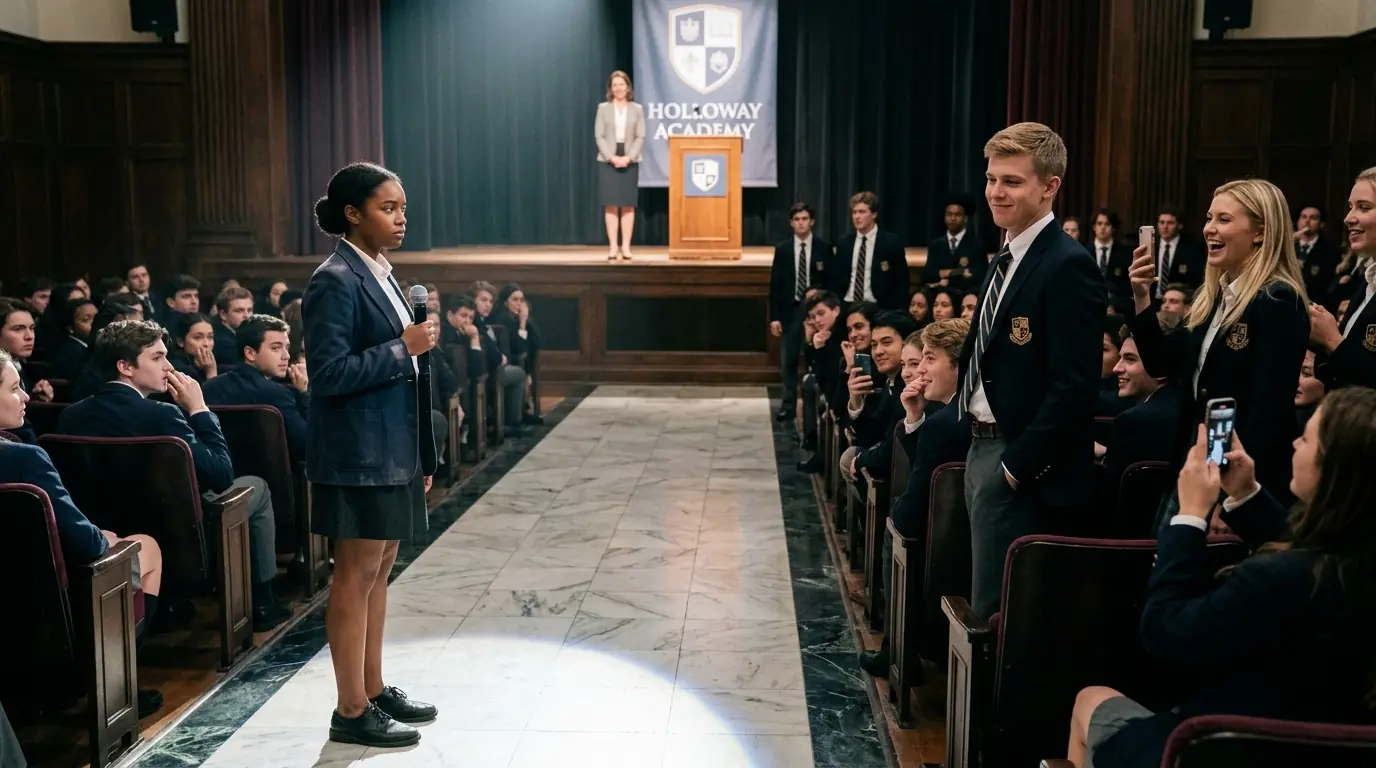 The Mic Was Given To The Black Girl As A Joke — But Her Voice Left Everyone Speechless