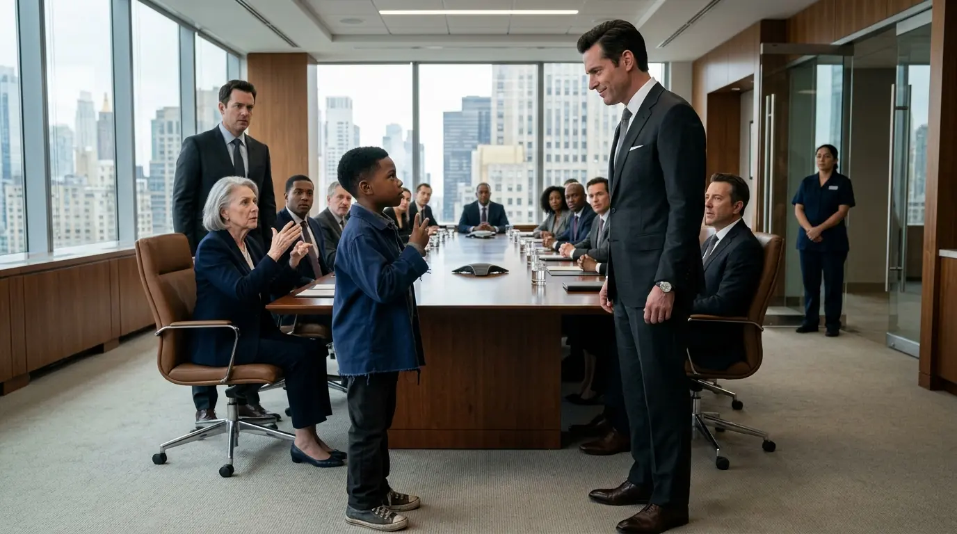 No One Could Understand Billionaire's Deaf Mother at Meeting — Until a Black 10-Year-Old Stepped In