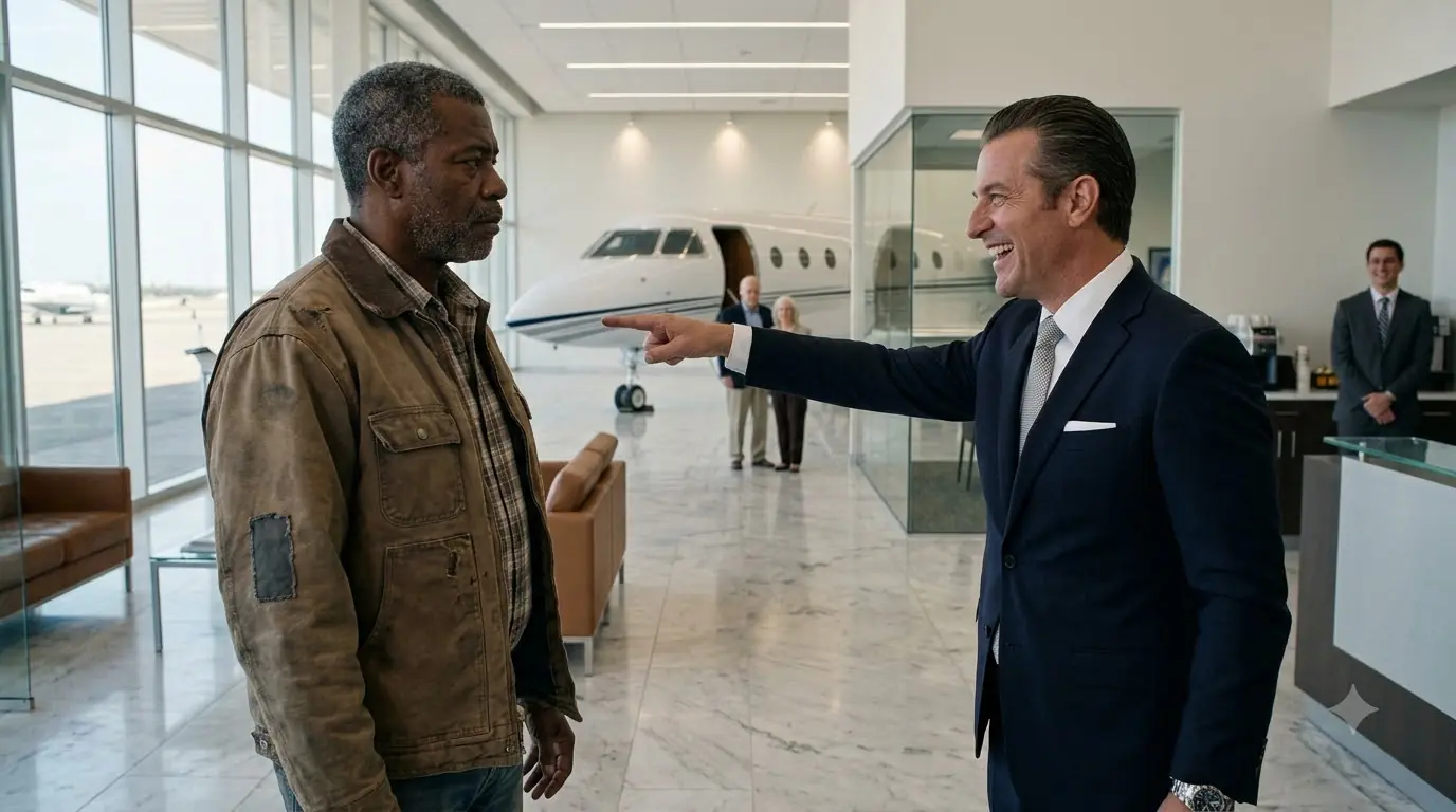 "You? Buying a JET?" Salesman Laughed at the  Black Farmer — He Stopped Laughing Real Quick