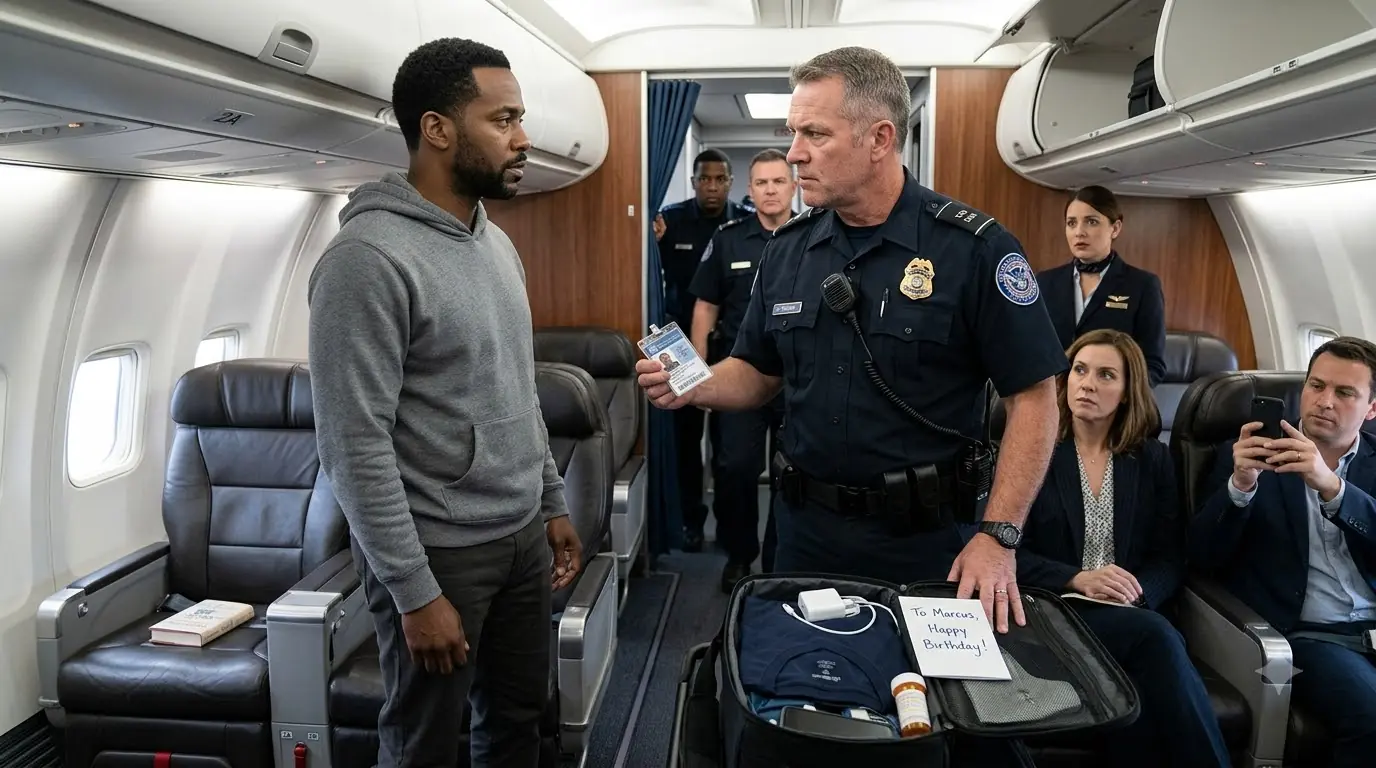 They Cuffed a Quiet Passenger in Seat 2A — Then Found Out He Signed Their Paychecks