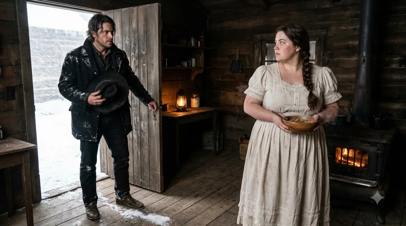 They Sent Him a 300-Lb Bride as a Cruel Joke — Then What She Cooked That Night Broke the Coldest Man in Dakota