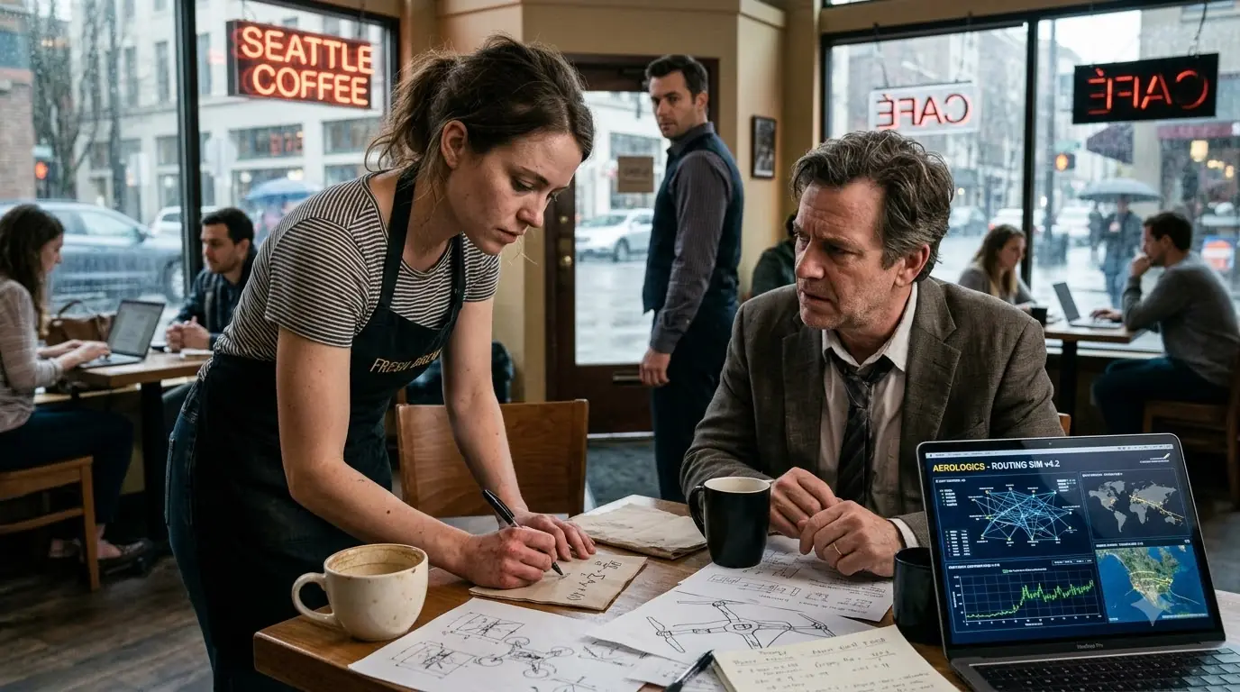 They Asked the Waitress for Coffee — She Delivered a Solution Worth Millions