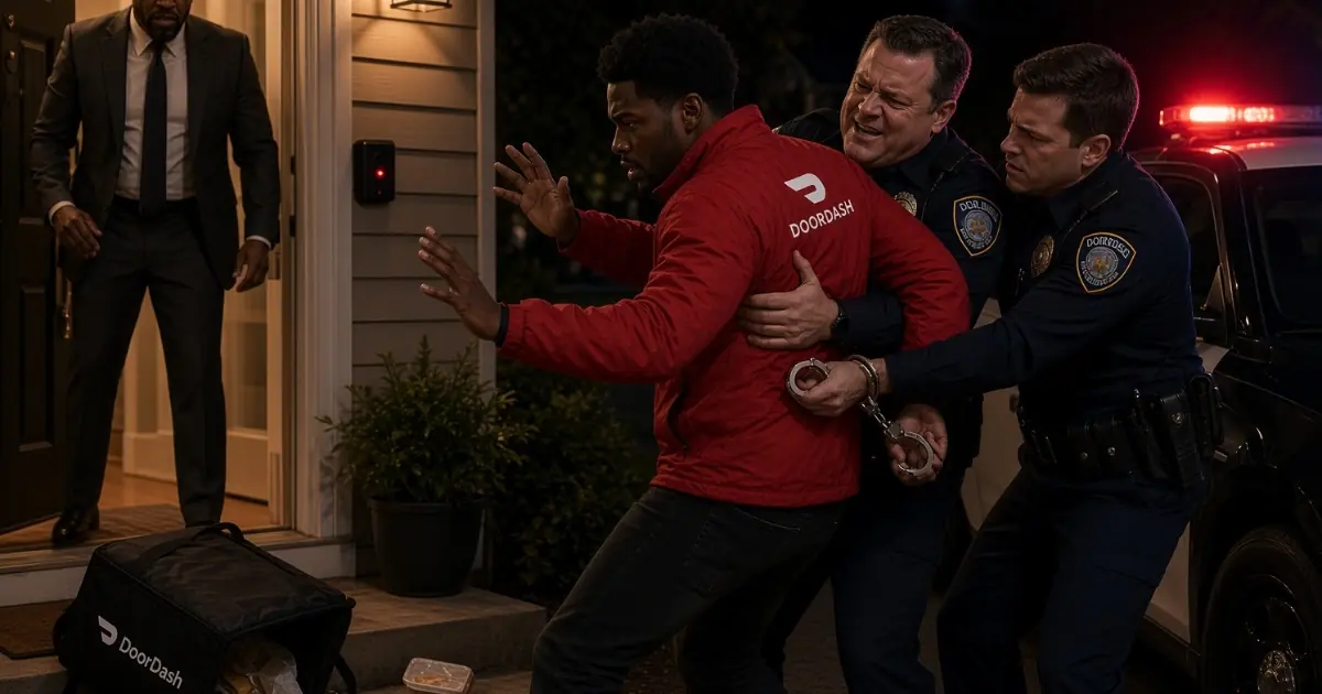 Police Slammed a Black Delivery Driver to the Pavement — Then the Family Inside Opened the Door