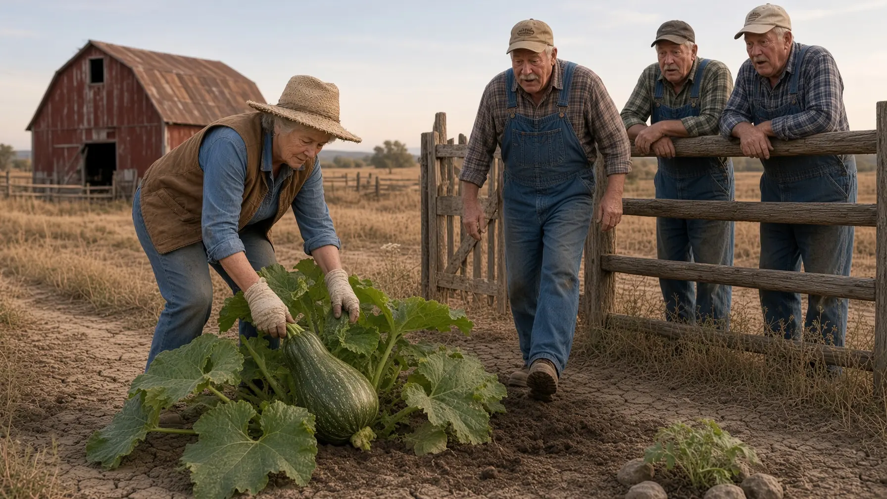 They Laughed When the 73-Year-Old Widow Covered Her Best Soil With Stone — Then the Drought Arrived