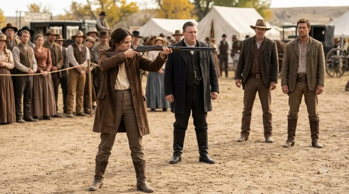 Every Cowboy Came to Win the Shooting Purse — Then One Cowgirl Silenced the Entire Fairground