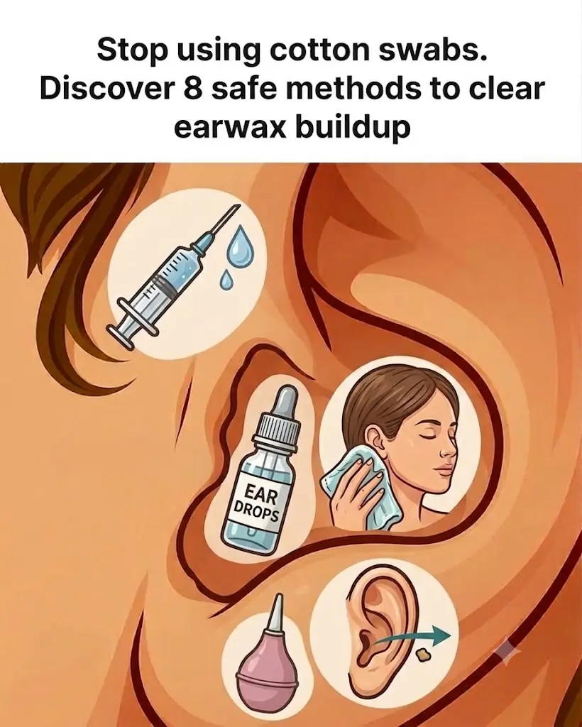 Put down the Q-tip. Here are 8 safe and easy ways to remove ear wax buildup