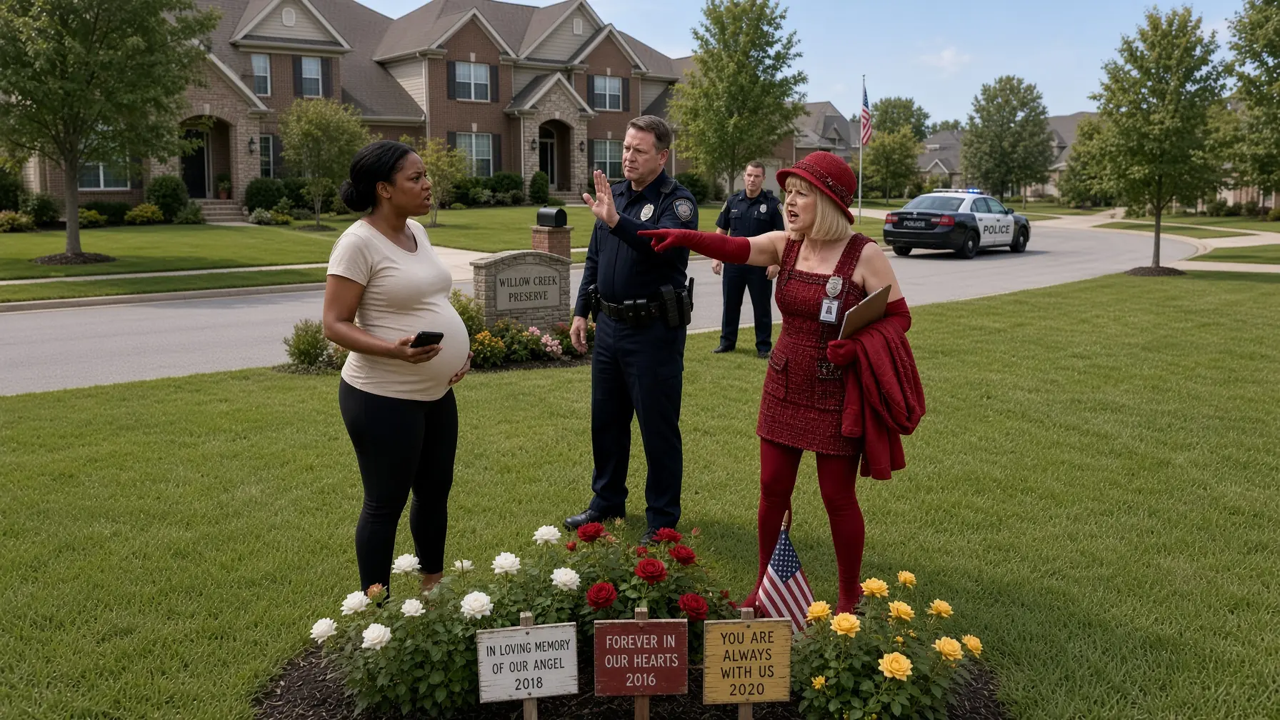 Fake HOA Woman Targeted a Pregnant Black Wife — Then Her Special Forces Husband Came Home