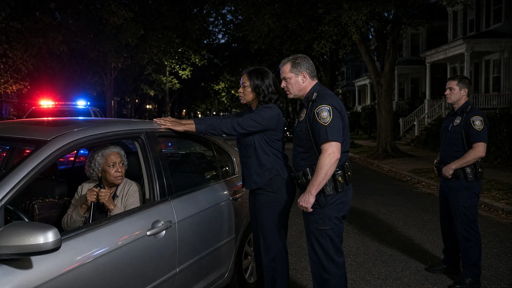 The Sergeant Humiliated a Black Woman in Front of Her Mother — Then His Partner Saw Something He Wasn’t Supposed to Ignore