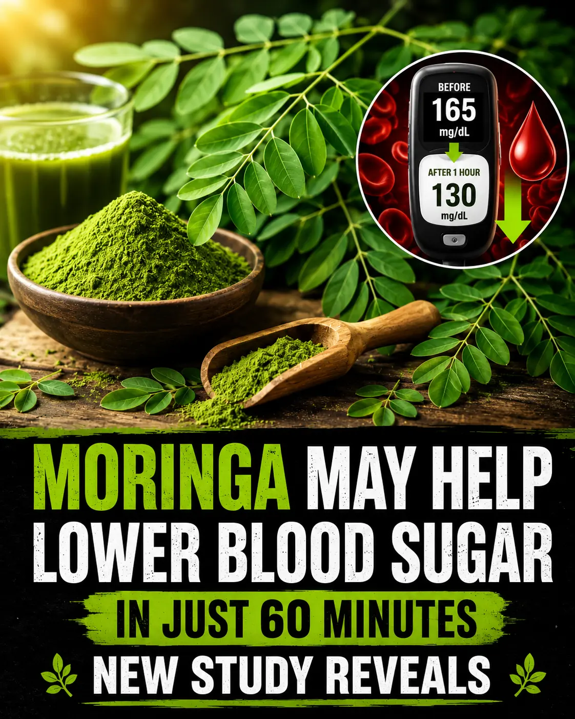 Scientifically Proven Benefits of Moringa (Tea, Powder, Leaves)