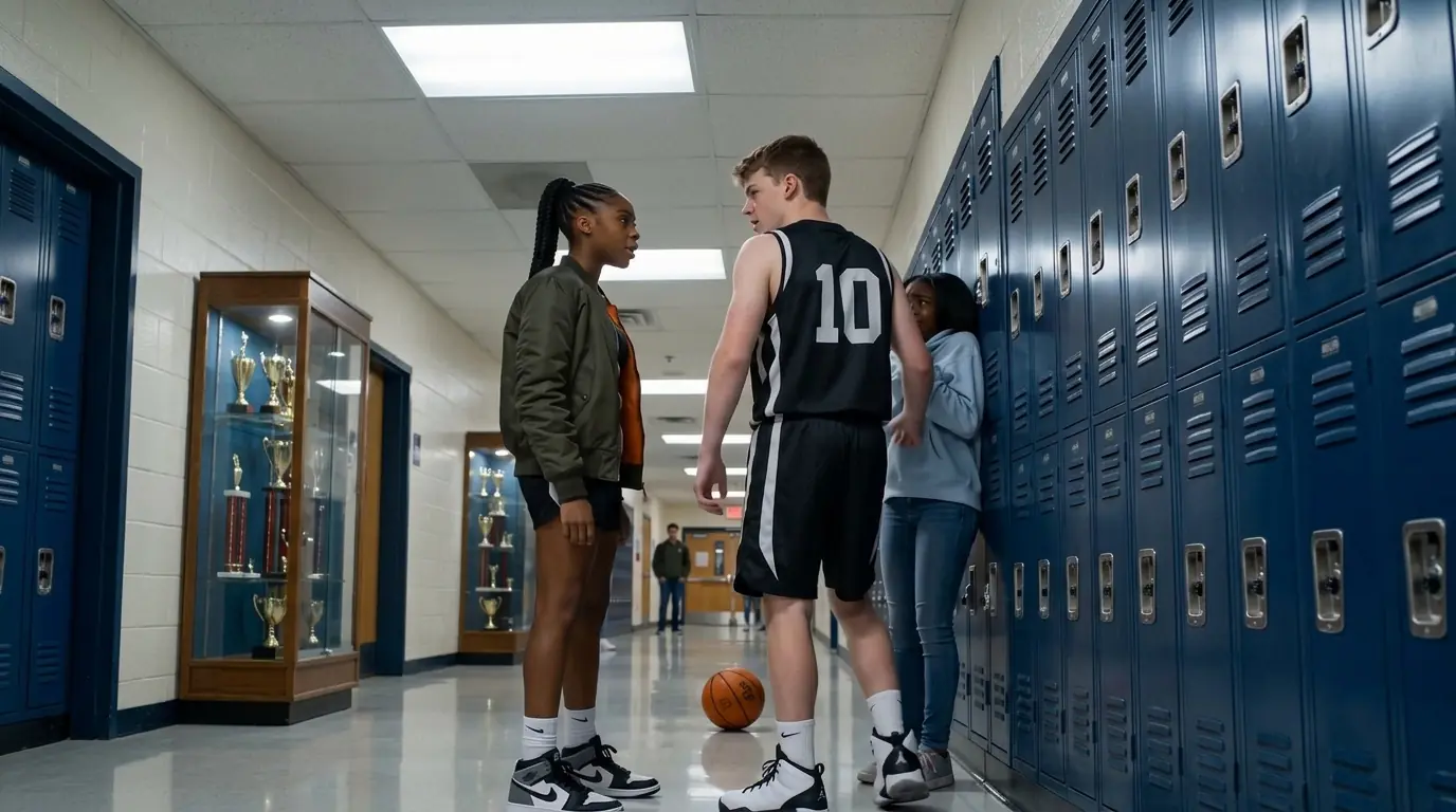 He Pinned Her Against a School Locker—He Had No Idea Who Was Walking Down the Hall