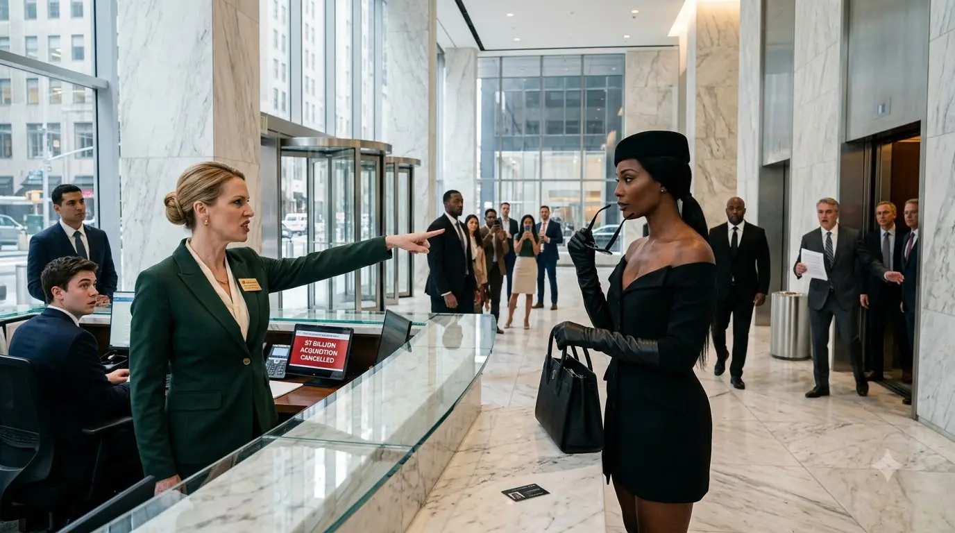 A Bank Officer Tossed a Black CEO’s ID Across the Counter — Then a $7 Billion Deal Vanished Before She Could Pick It Up