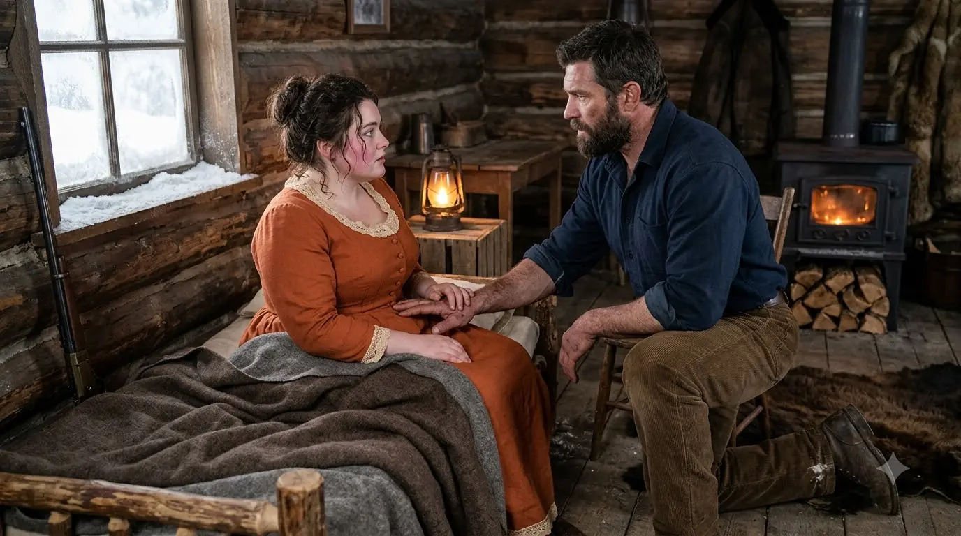 She Fled a Forced Wedding Into a Montana Blizzard — Then the Mountain Man Offered Her His Bed