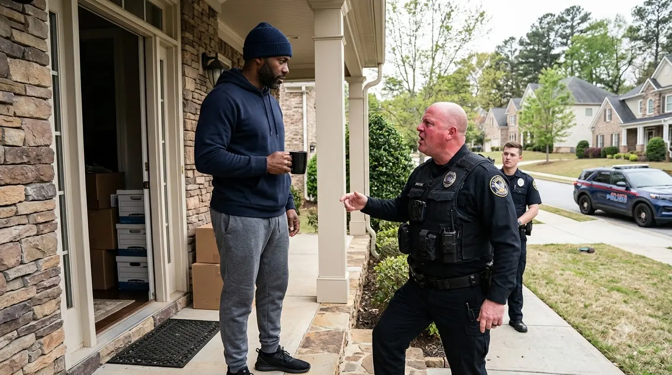 The Neighbor Called Police on a Man In His Property — Then the “Suspicious Stranger” Opened His Federal Prosecutor Credentials