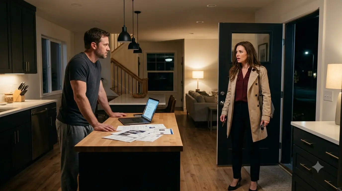 Wife Returned Home Late Again — So I Asked Her You Choose Him Or Me