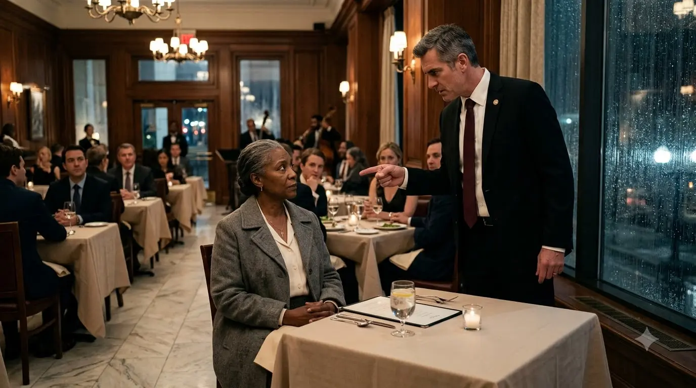 An Old Woman Was Thrown Out Of A Luxury Restaurant — Then Her Son Put One Business Card On the Table