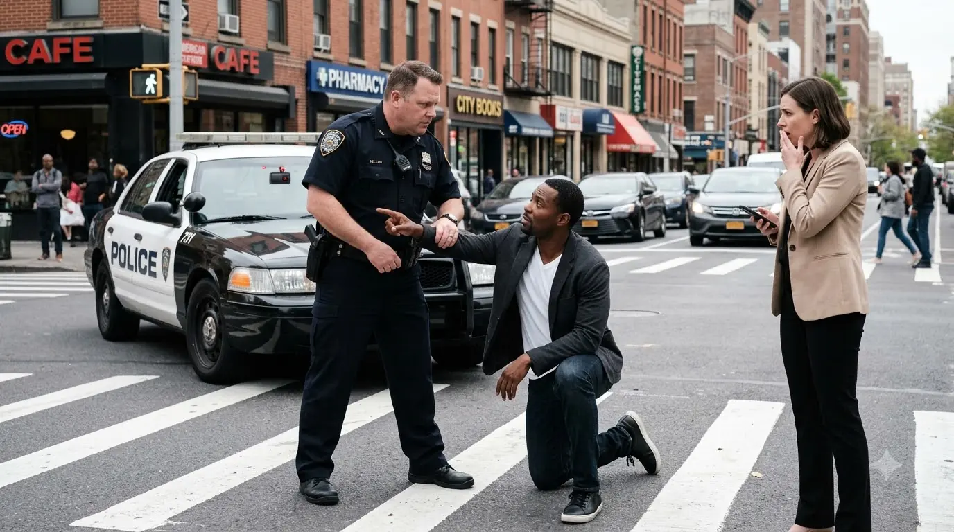 He Pulled a Woman Out of a Police Cruiser’s Path — Then the Dashcam Exposed Who Really Deserved the Handcuffs