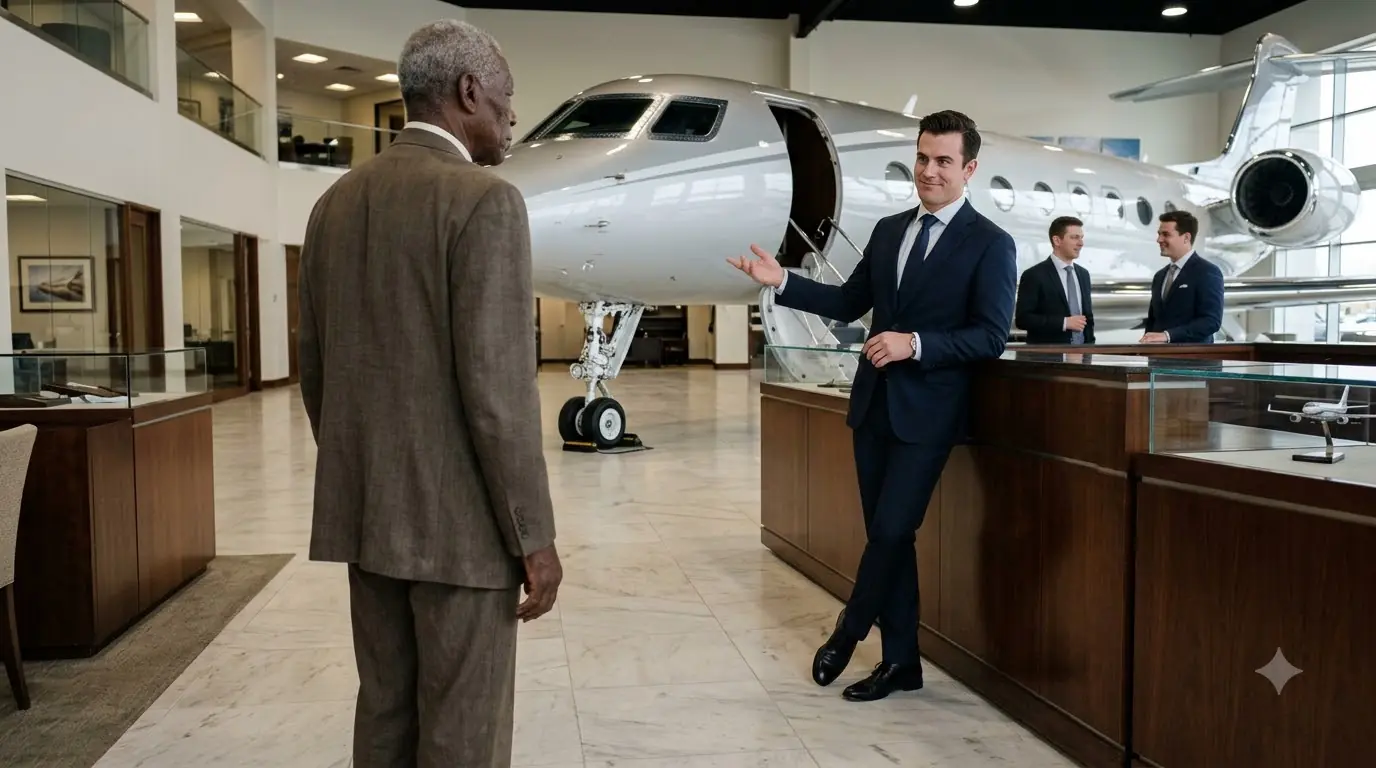 Elderly Man Mocked By Private Jet Company — The Next Day, He's Their Boss