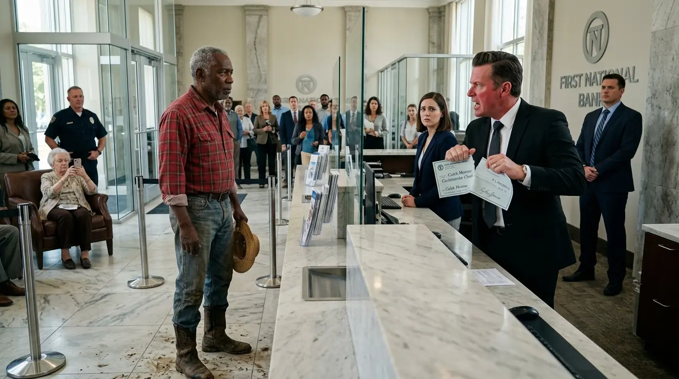 Bank Manager Ripped Up Black Farmer's $2M Check As Fake — Then His Boss Said “Sir”