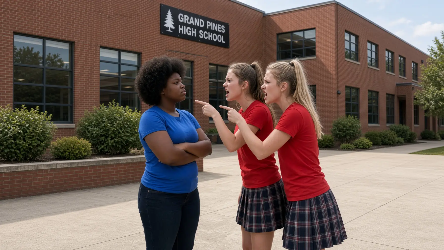FAT Black Girl Is Targeted By Bullies, Unaware She Is A Ruthless Boxer