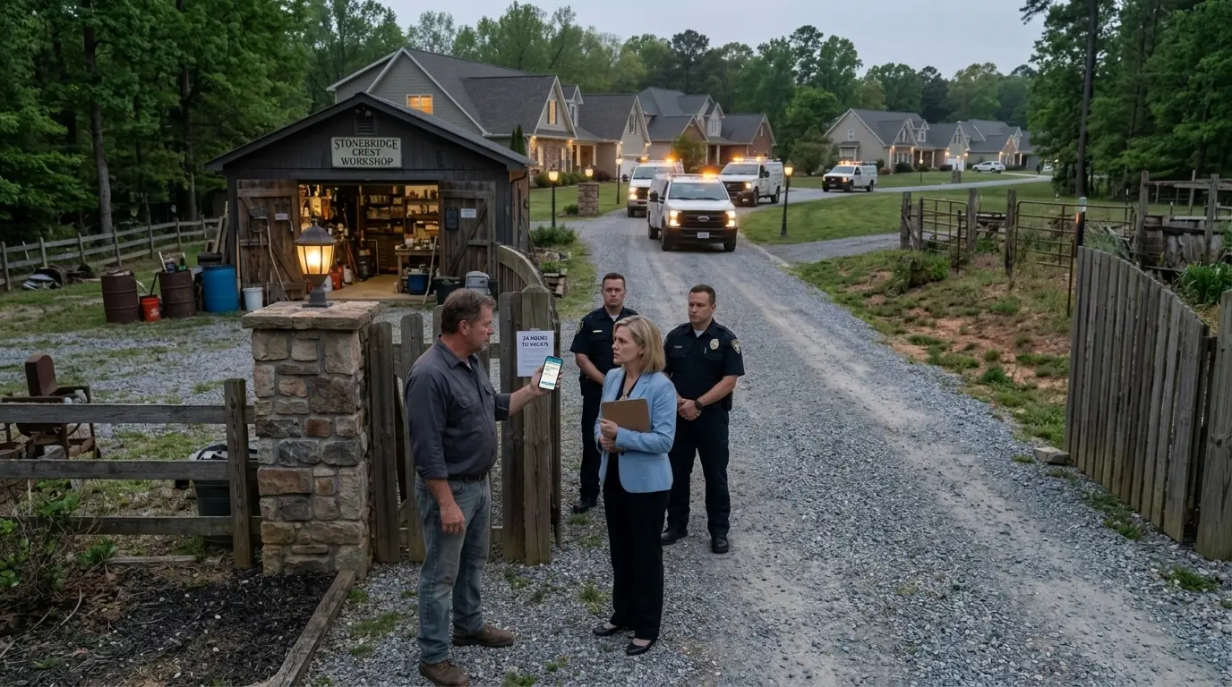 HOA Cut My Power and Gave Me 24 Hours to Leave — Then the Utility Chief Walked Straight to My Meter
