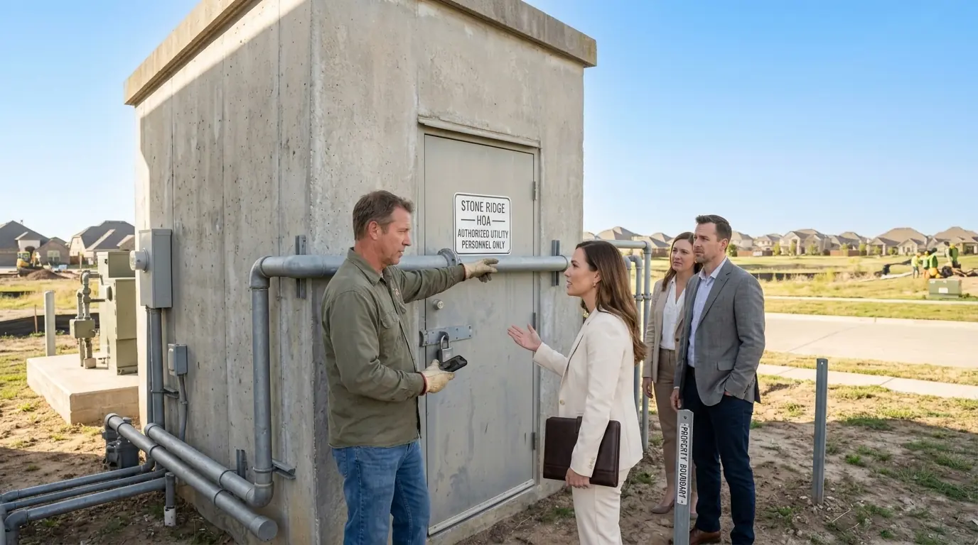 HOA Connected 41 Homes to My Private Water Main and Hid Every Meter Behind a Locked Utility Shed