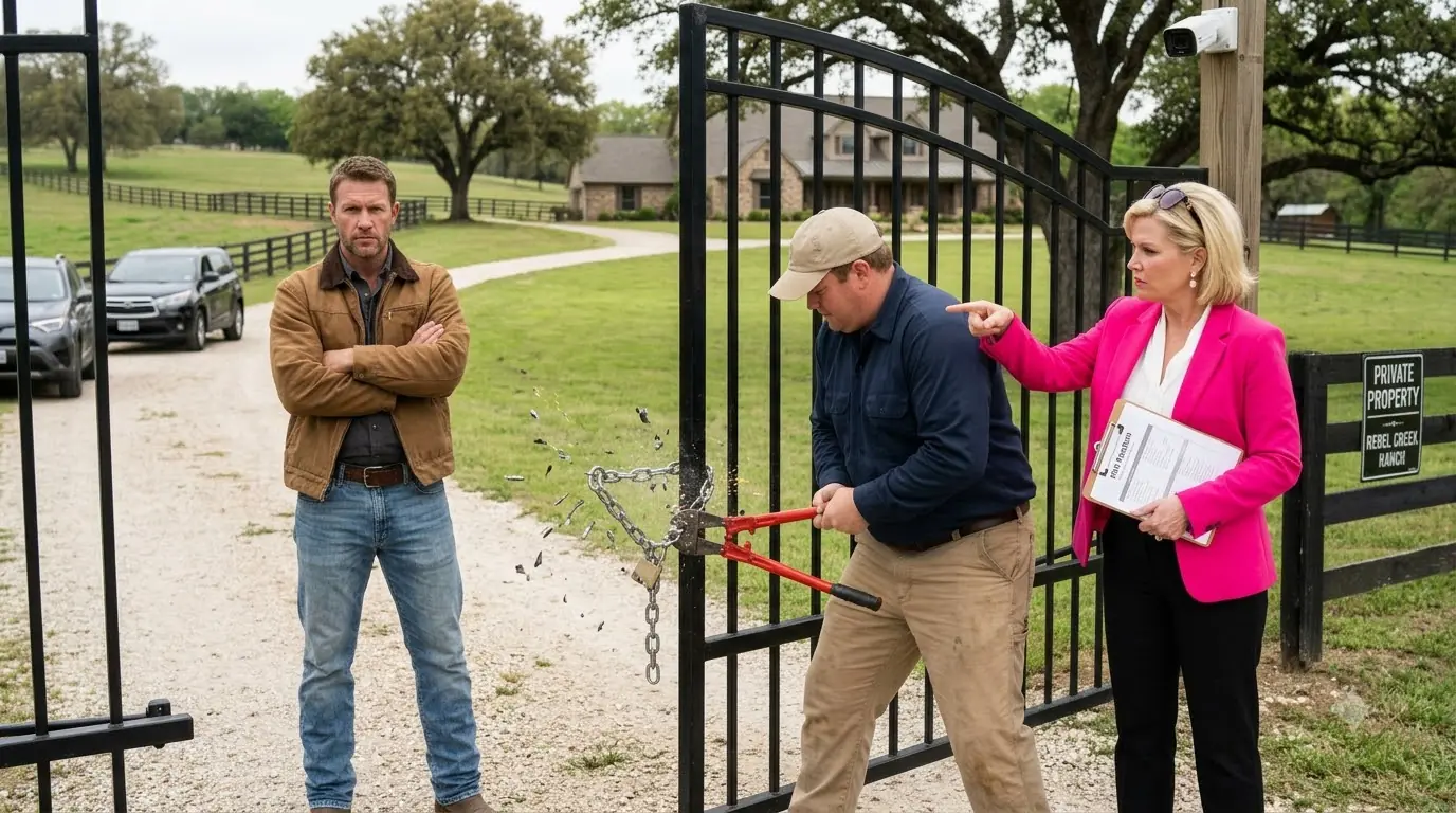 HOA Cut My Ranch Lock for an Inspection—Then Panicked When They Realized Who I Was