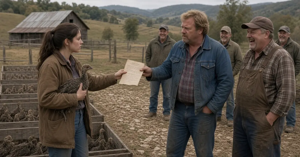 “THREE HUNDRED GRAVES,” THEY LAUGHED—THE 24-YEAR-OLD FARM GIRL BOUGHT EVERY TURKEY THEY REFUSED