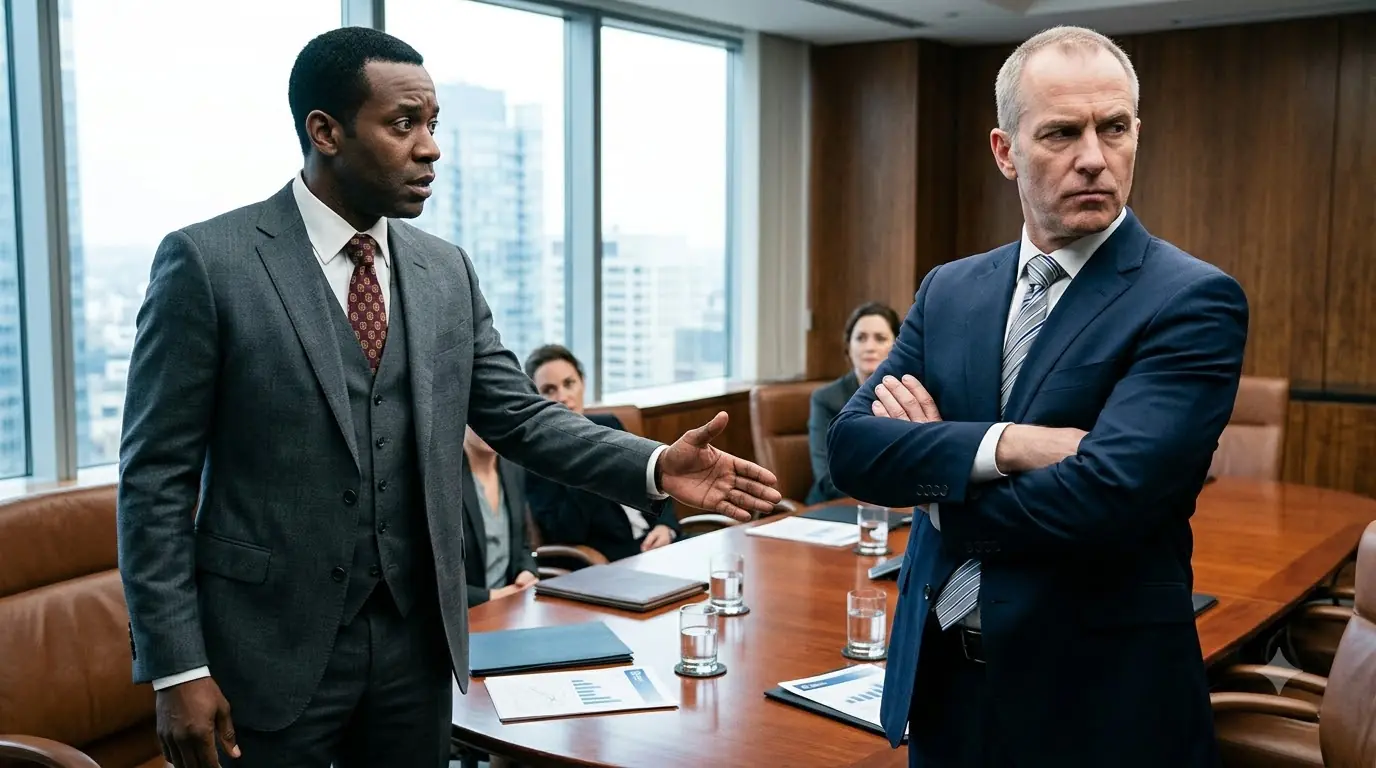 Investor Refuses To Shake Hands With Black Man — Unaware He’s The CEO Of The Company