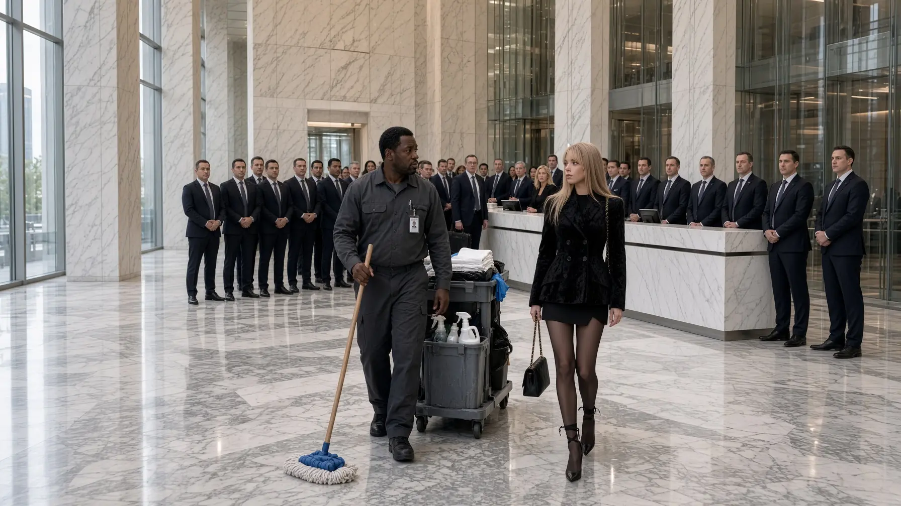 Night Janitor Had One Secret Night With His CEO — Then Her Family Tried To Erase Him Before The Baby Arrived