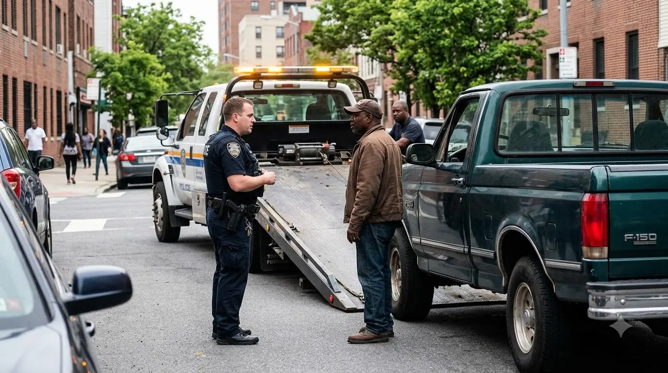 Cop Tows Black Man's Truck — Didn't Know He Was a Federal Judge