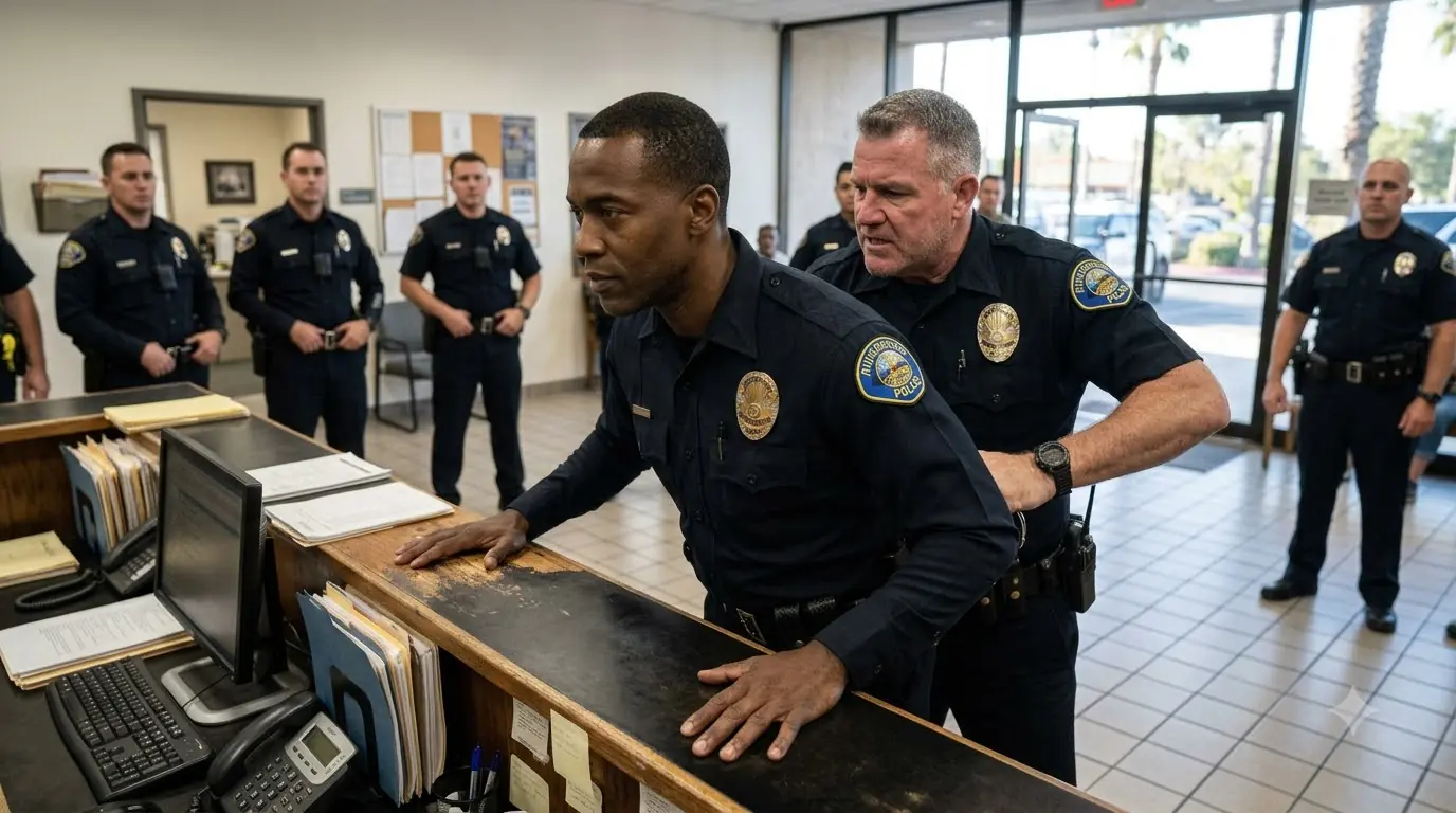 Cops Handcuff a Man in Uniform — Not Knowing He’s Their New Leader
