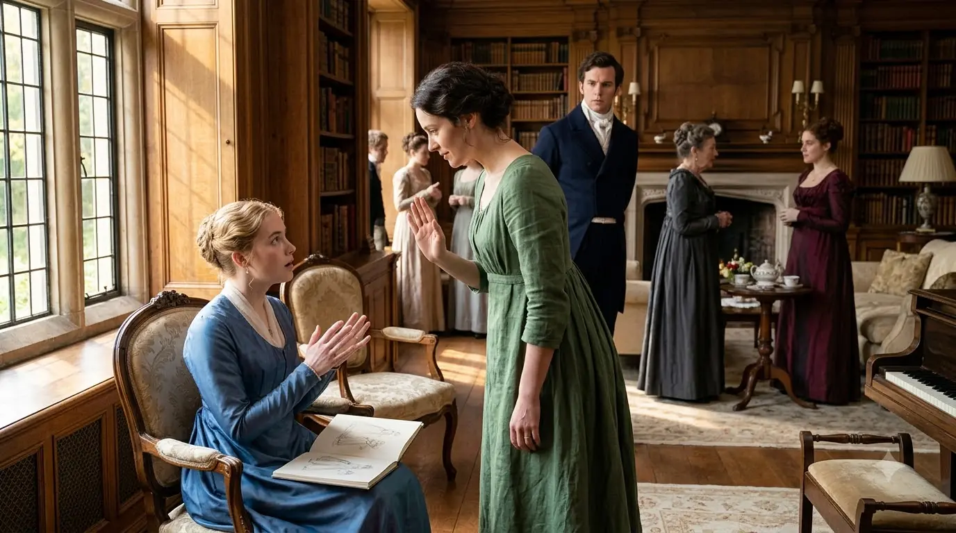 Every Lady Ignored the Duke’s Deaf Sister — Until the Rejected Companion Spoke to Her With Her Hands