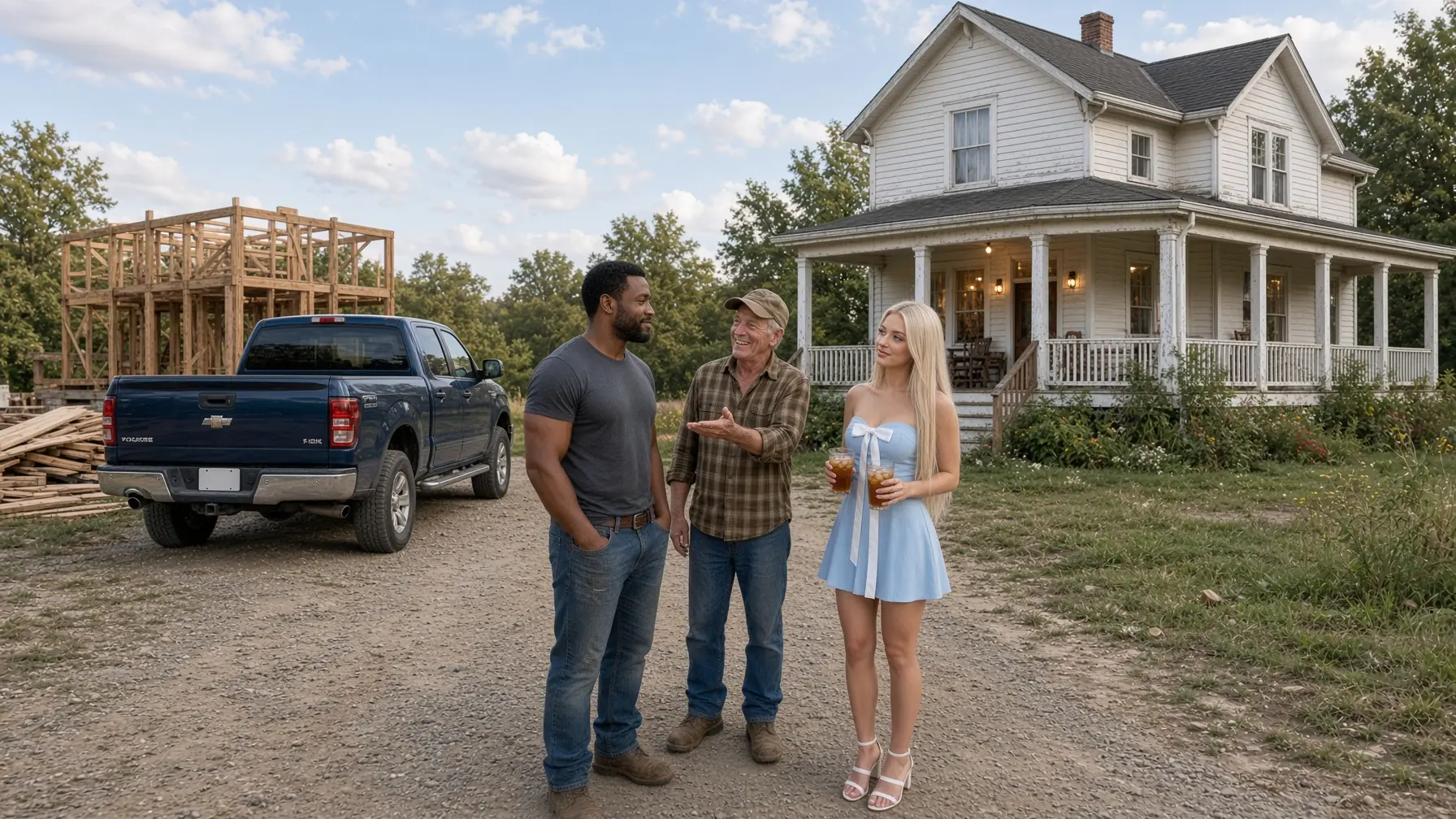 Black Single Dad Helped an Old Man Load His Truck…Then the Old Man Introduced His Daughter