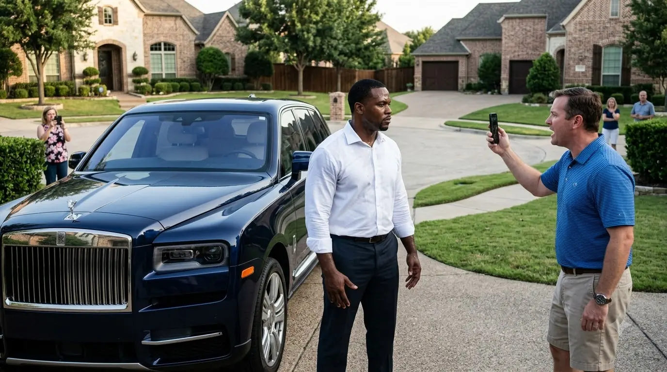 Neighbors Accuse Black Man of Stealing a Rolls-Royce - Then Learn Who He Really Is