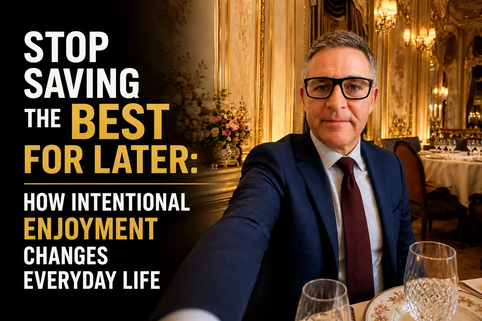 Stop Saving the Best for Later: How Intentional Enjoyment Changes Everyday Life