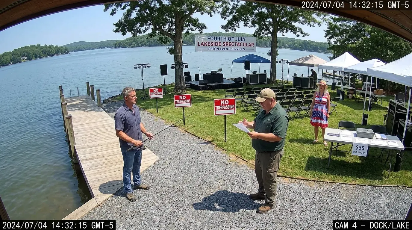HOA Karen Hosted Weekend Bash On My Lake Lot — Didn't Know She Just Trespassed On A Federal Marshal
