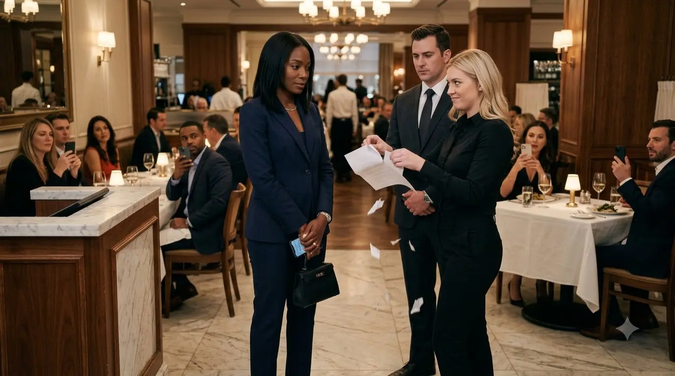 A CEO Told “No Tables Left” Despite Her Reservation — Moments Later, She Fires the Entire Staff