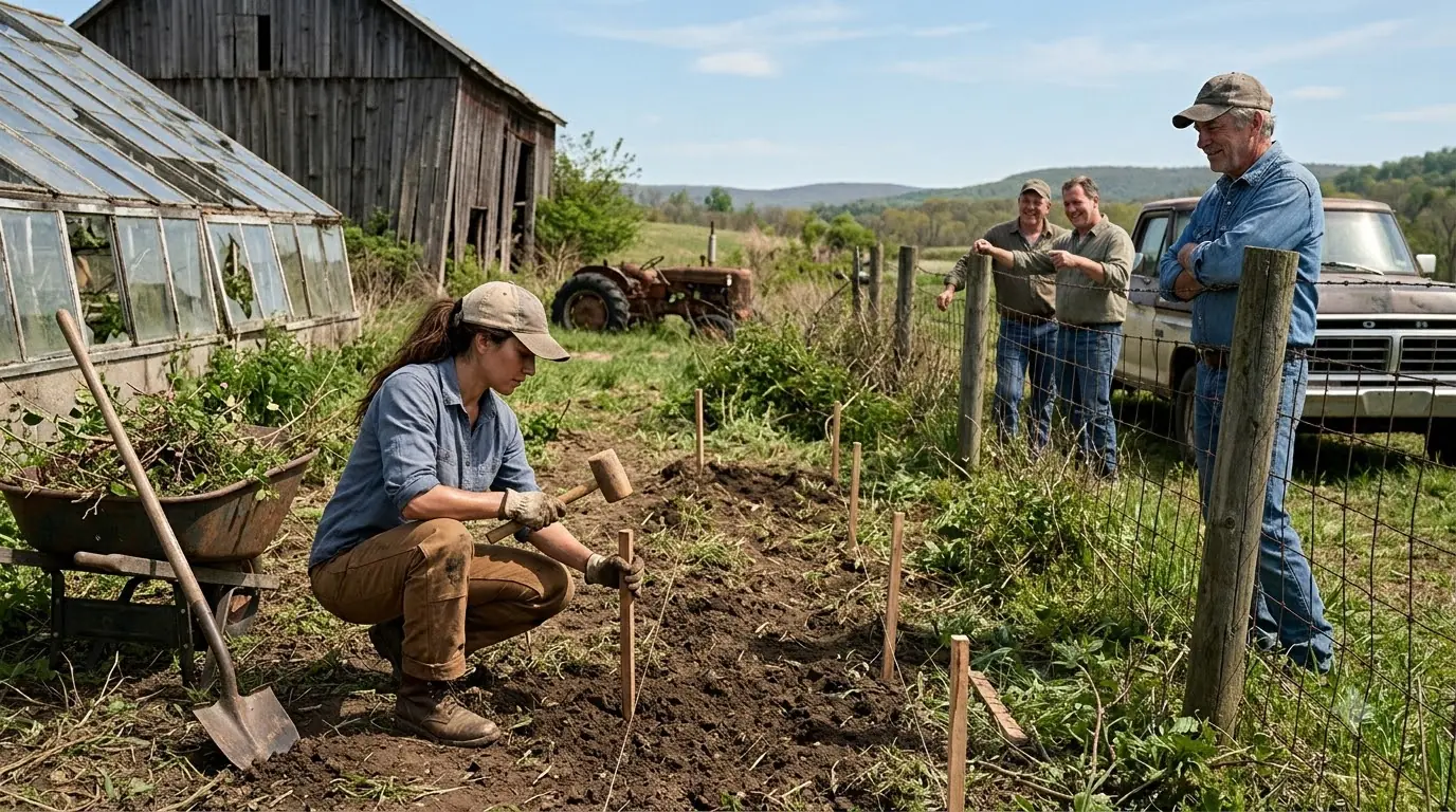 She Bought an Abandoned 70-Acre Farm — After 1 Year, She Made It Become The Biggest