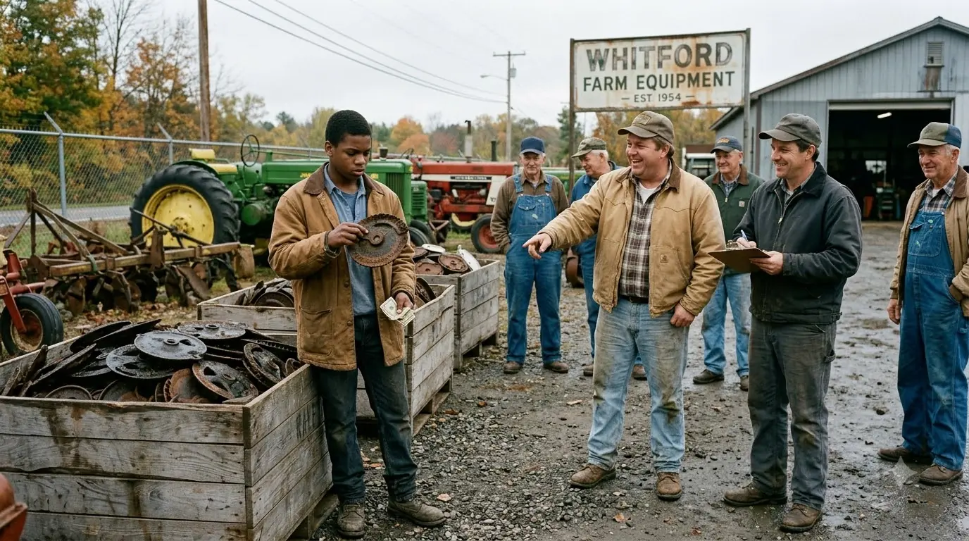 They Laughed When a Boy Spent $180 on 900 Rusted Plates — Until Farmers Came Begging