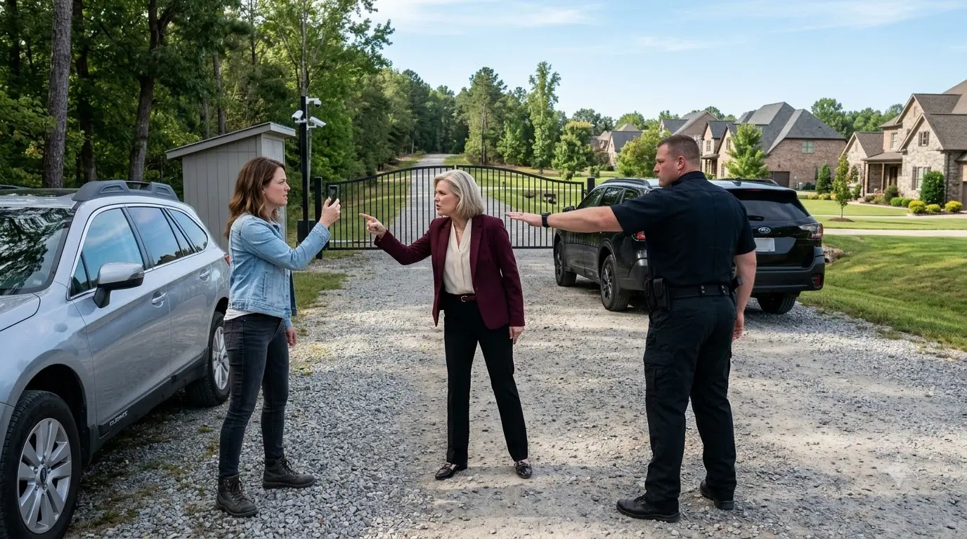 HOA Security Shoved My Wife Off Our Road — Then I Came Home as the Marshal Leading Their Arrests